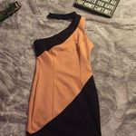 ASOS beige/ black body con choker dress size 6! Photo 0