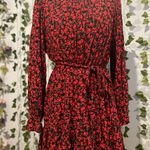 B. Smart Red Dress Boutique Floral Dress Photo 0