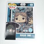 Star Wars Rogue One Funko Pop Tees L Shirt #108 Black Size M Photo 1
