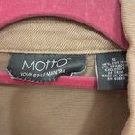 Y2K 3/4 Sleeve Lightweight Jacket Tan Photo 4