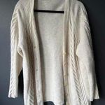 Cozy Cable Angora Blend Knit Cardigan Photo 0