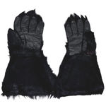 Handmade Rare Antique Old Fur Gauntlet Gloves Western American Mountain Man 1900s Photo 1