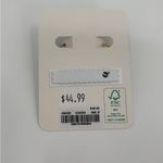 J.Crew  Pavé crystal hoop earrings Photo 3