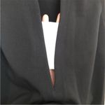 Valette Black and White Stripe Sleeveless Bandeau Cutout Dress NWT Size M Photo 6