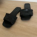 ASOS  DESIGN Forty woven flat sandals in black Size 5.5 Photo 4