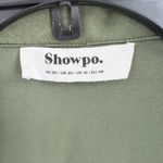 Showpo  Hayami Mini Wrap Dress Green Size 16 Photo 4