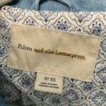Pilcro and the Letterpress Denim Blue Blazer Jacket XS Photo 2