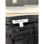 sts blue NWOT Leather look BLACK ELLIE HIGH RISE JEANS Size 27 Photo 1