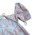 For Love & Lemons Floral Babydoll Kennedy Mini Dress Womens M Photo 9