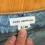 Good American  Bombshell Shorts • Light Blue Jean Shorts • Size 2/26 Photo 8
