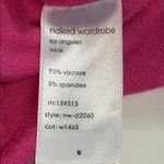 Naked Wardrobe  Elegant Pink Ruched Dress Photo 5