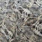 Tommy Bahama Tommy Bahamas Womens Floral Tropical Short-Sleeve Dress Tie Pockets Black Photo 2