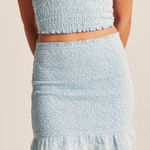 Abercrombie & Fitch  Smocked Floral Mini Skirt Photo 0