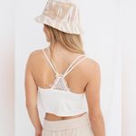 Aerie NWT Ribbed Crop Top Bralette Soft Muslin Size Small Photo 2