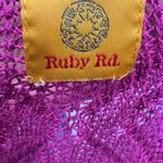 Ashley Stewart Ruby Rd. Open Cardigan & wide-leg palazzo pants Photo 4