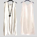 NWOT 🔥Linen Balloon Style Dress White Size undefined Photo 13