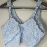Aerie  Light Blue Lace Bralette - Size XLDD Photo 3