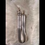 Stylish Adjustable Guitar/Crossbody Strap with Black Chevron Pattern Photo 1