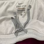 Nike  Dri Fit Women’s SZ‎ S White/Hot Pink Twisted Tempo Shorts Photo 2