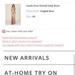 Azazie  Eren Mermaid One Shoulder Stretch Satin Floor-Length Dress English Rose Photo 1