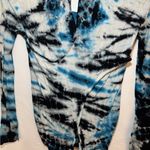 Young Fabulous and Broke YOUNG, FABULOUS & BROKE TIE DYE LONG SLEEVE SHIRT OPEN BACK SMALL LAYERING EUC Photo 5