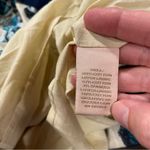 Adorable pleated strapless mini dress Alberta Ferretti flare floral cream aqua Blue Size 6 Photo 5