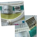 In Stitches by Eagle Eye Vintage Cardigan Sweater Pastel Large Kites Hearts Star Photo 5