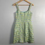 Nanette Lepore Vintage 90s two piece dress jacket green floral size 2 Photo 11