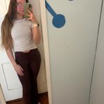 Aerie  real me hi rise Brown Flare leggings Photo 1