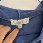 Weekend blue women’s hoodie 1X loungewear active‎ casual cotton stretch Photo 2