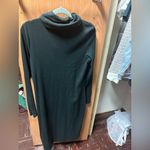 Ralph Lauren Lauren macys black turtleneck cotton blend long sleeve dress 12 nwt Photo 8