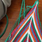 ZARA Striped Multicolor Sleeveless Dress Photo 2