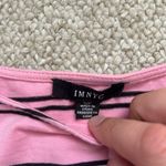 I’m NYC Women’s Pink and Black Striped Long Sleeve Top Sz SP Photo 4