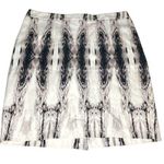 Willi Smith  Patterned Pencil Skirt White Black Size 10 Photo 0
