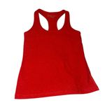 Beyond Yoga NWT  Spacedye Step Up Racerback Tank Red Flower Photo 1