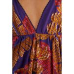 Farm Rio 💕💕 Blue Forest Mosaic Sleeveless Maxi Dress ~ Large NWT Photo 3