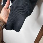 Free People Charcoal Crew Neck Sweater Photo 4