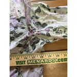 Liz Claiborne  Women Floral Button Down Size Medium‎ Cotton Blend Lightweight Photo 4