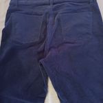 Talbots  Womens Pants 10 Corduroy Dark Blue Curvy Pockets Chino Dress Office Photo 5