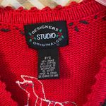 Vintage Studio Festive Red Sweater Vest Size undefined Photo 1
