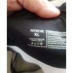 Adore Me   Womens Sports Bra Size XL Black Marble High Support Back Straps Active Photo 9