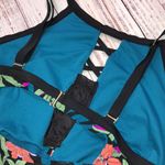 Terra & Sky  one piece floral tropical swimsuit size 5X new  without tags Photo 4