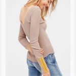 Free People  We the Free Mod Stripe Cuff Thermal Top Photo 7