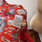 Johnny Was Johnny‎ Was Red Floral Jasmine Dress Medium M Photo 9