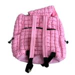 Malibu Hippie Puffer Quilted Backpack in Pink Photo 3