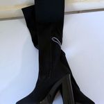 Gianni Bini  Jarvis Stretch Knit  Over The Knee Sky High Platform Boots SZ 7 NWOB Photo 2