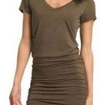 prAna Foundations Outdoors Olive Heathered Dress Photo 0