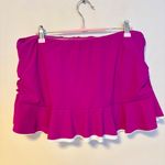 Profile by Gottex Ruffle Mini Swim Skirt Lined Pink Womens US Size 12 NWT Photo 1