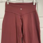 Lululemon  Align High Rise Pocket Leggings Red Merlot Yoga Athletic Pants Size 2 Photo 3
