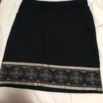 Geoffrey Beene  Black Mini Skirt With small Pockets Size 2 Photo 17